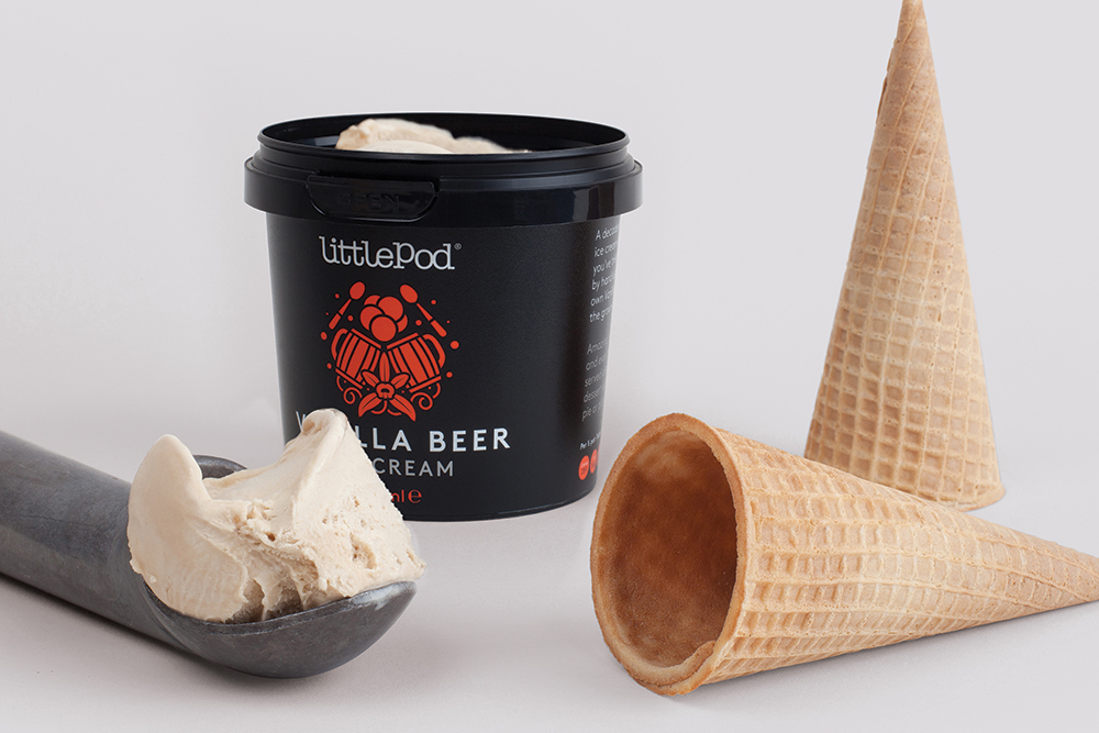 LittlePod ice cream packaging