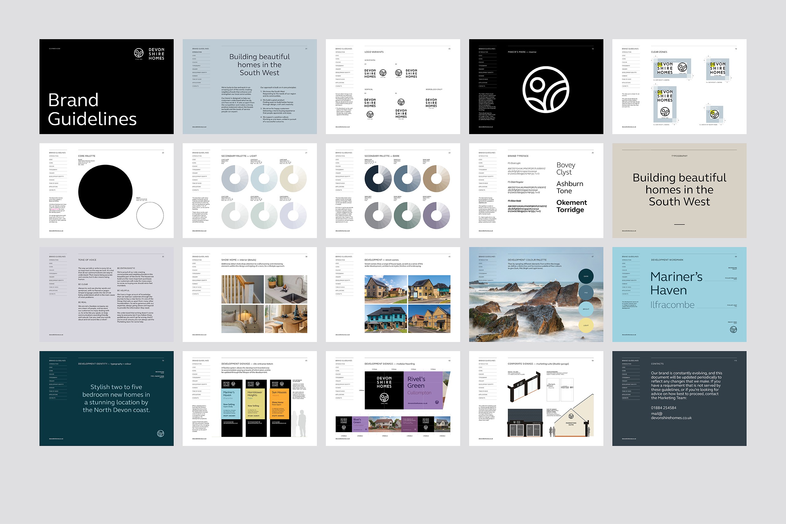 Devonshire Homes - Brand development