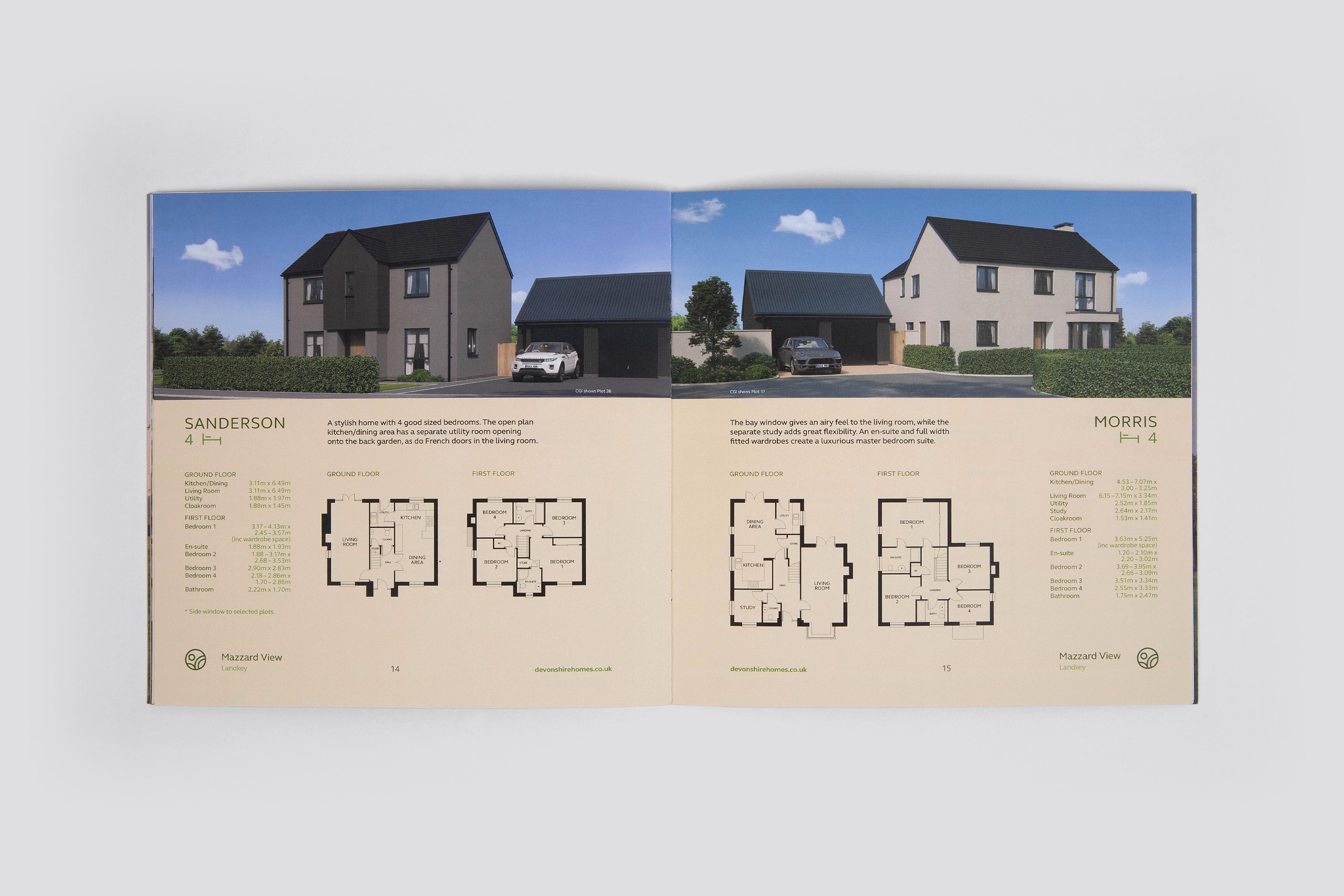 Devonshire Homes - Brand development