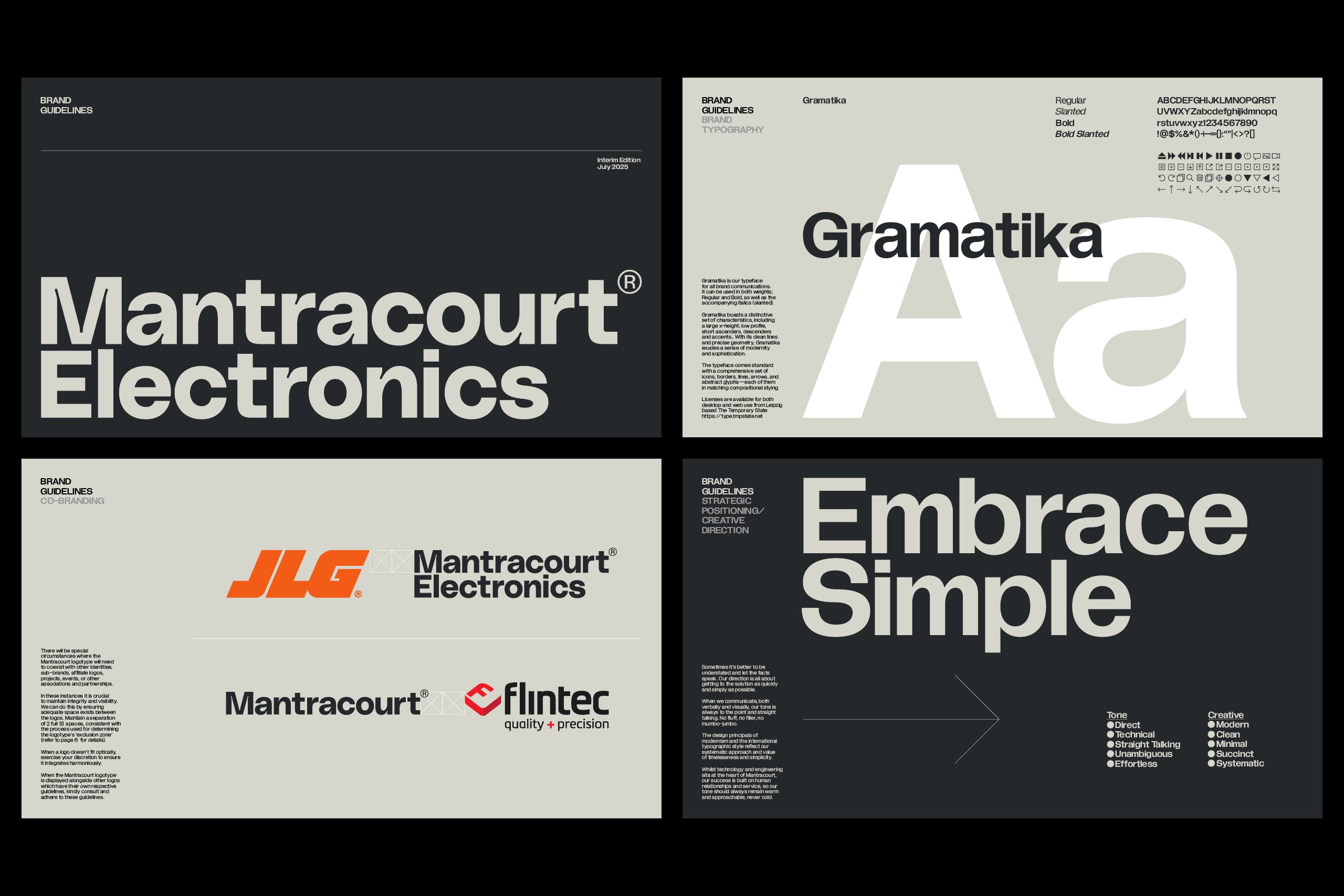 Mantracourt Electronics - Brand development