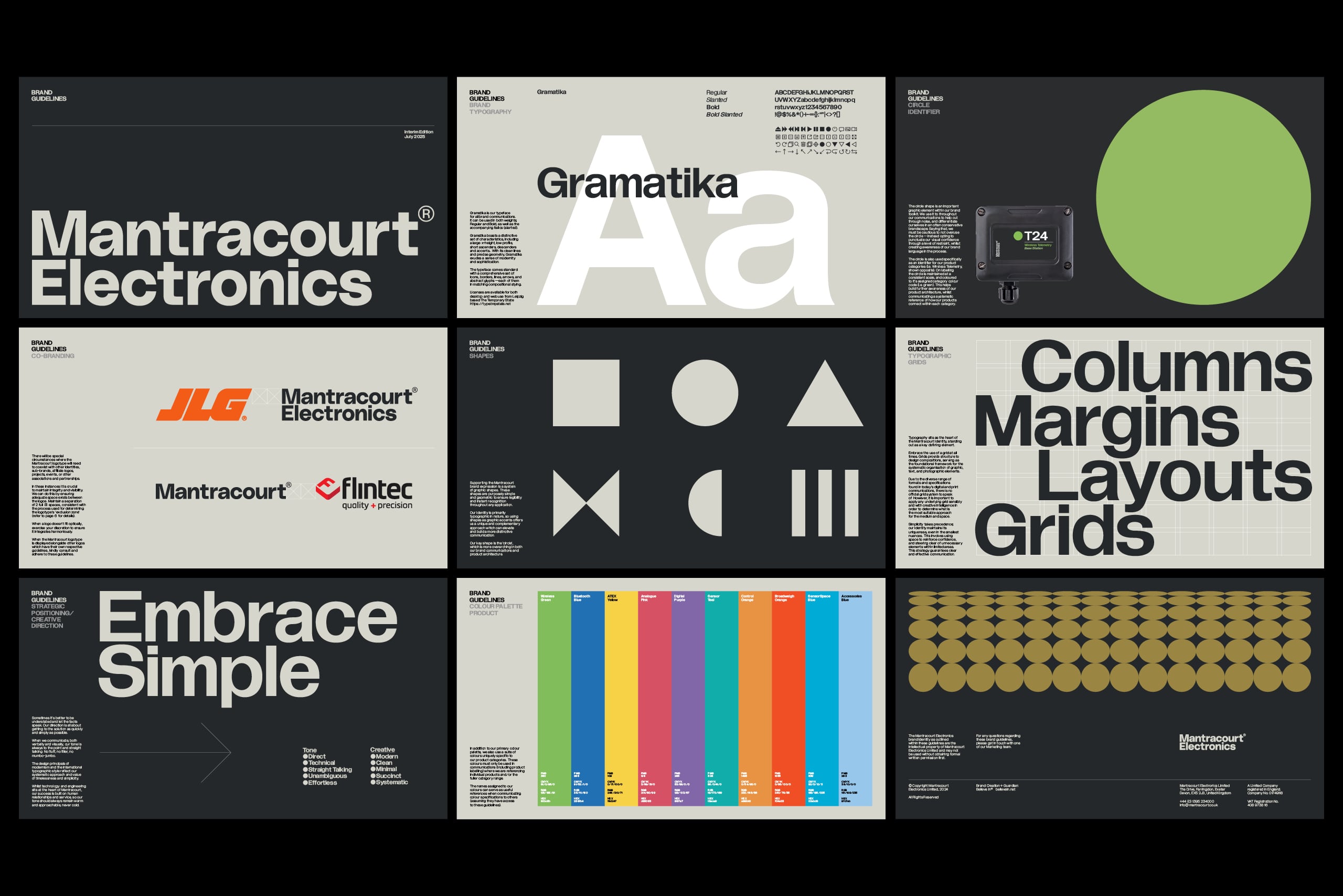 Mantracourt Electronics - Brand development