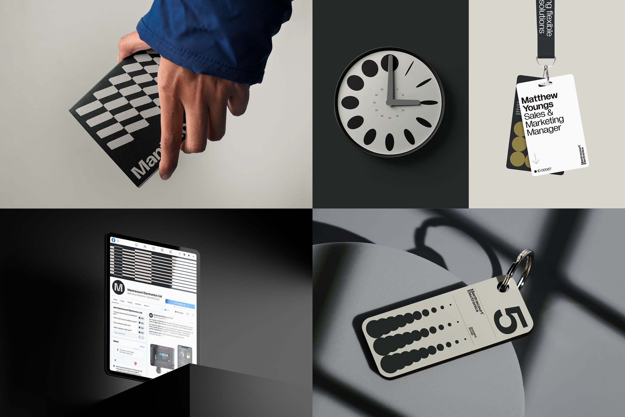 Mantracourt Electronics - Brand development