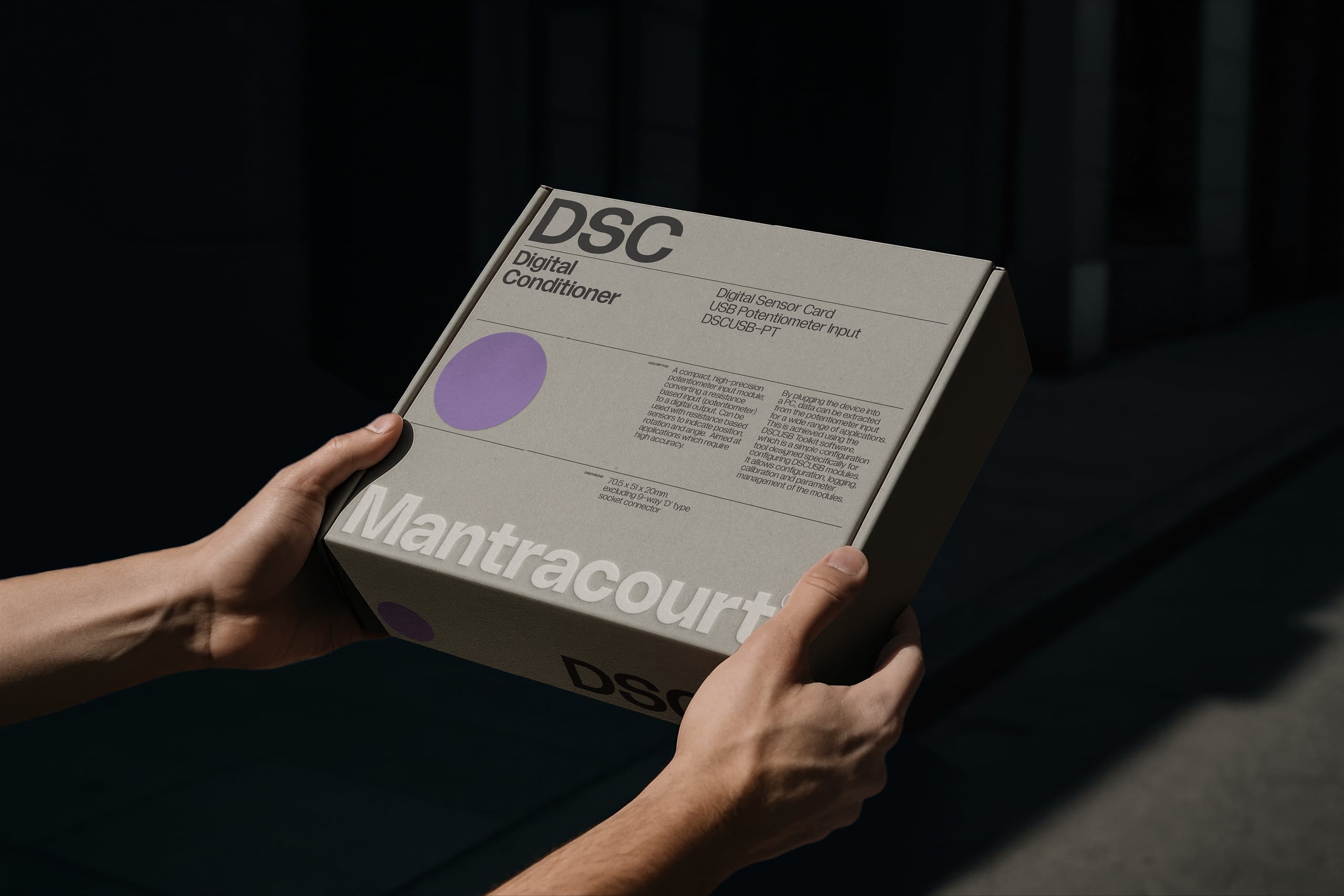 Mantracourt Electronics - Brand development