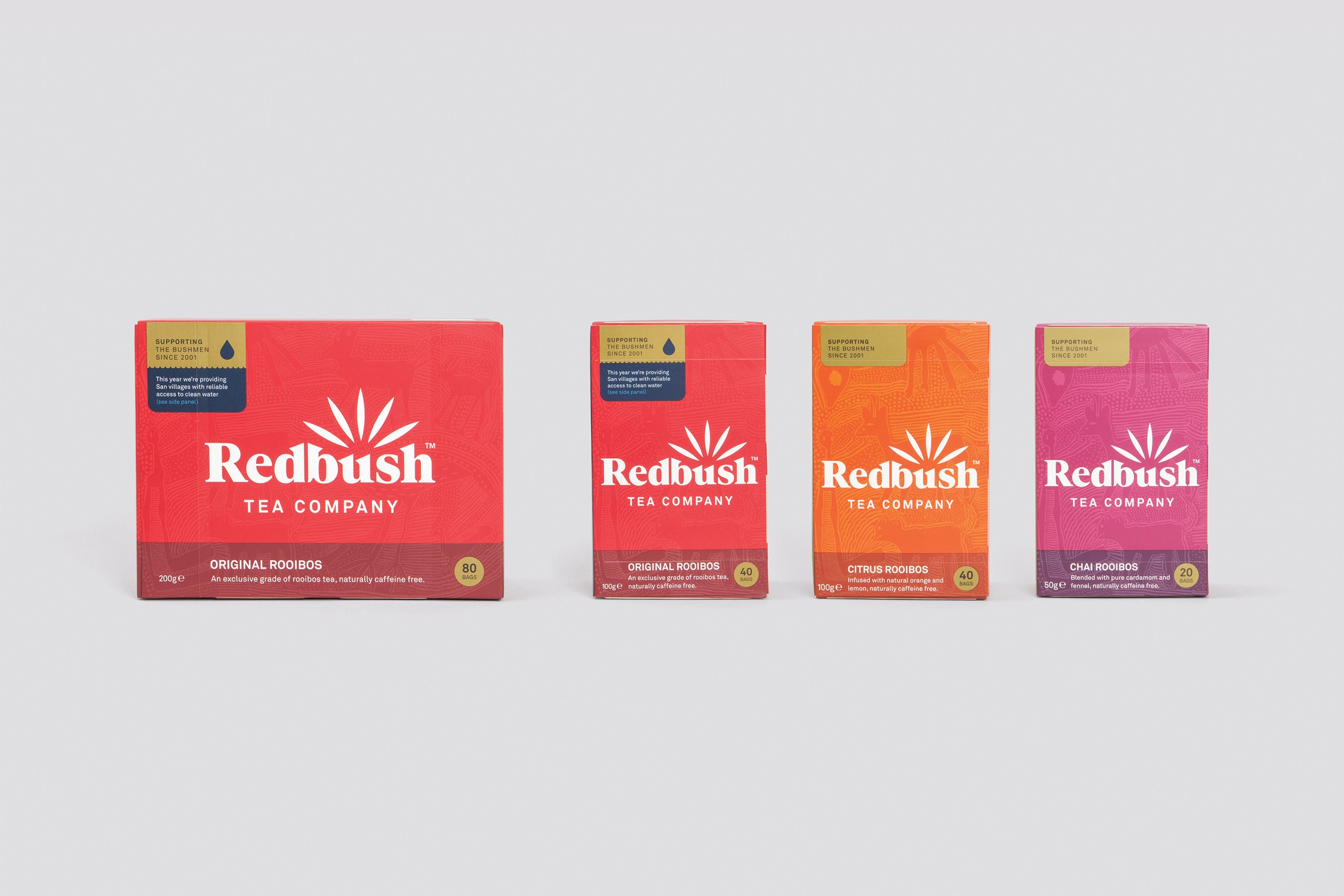 Redbush Tea Company - Brand & packaging