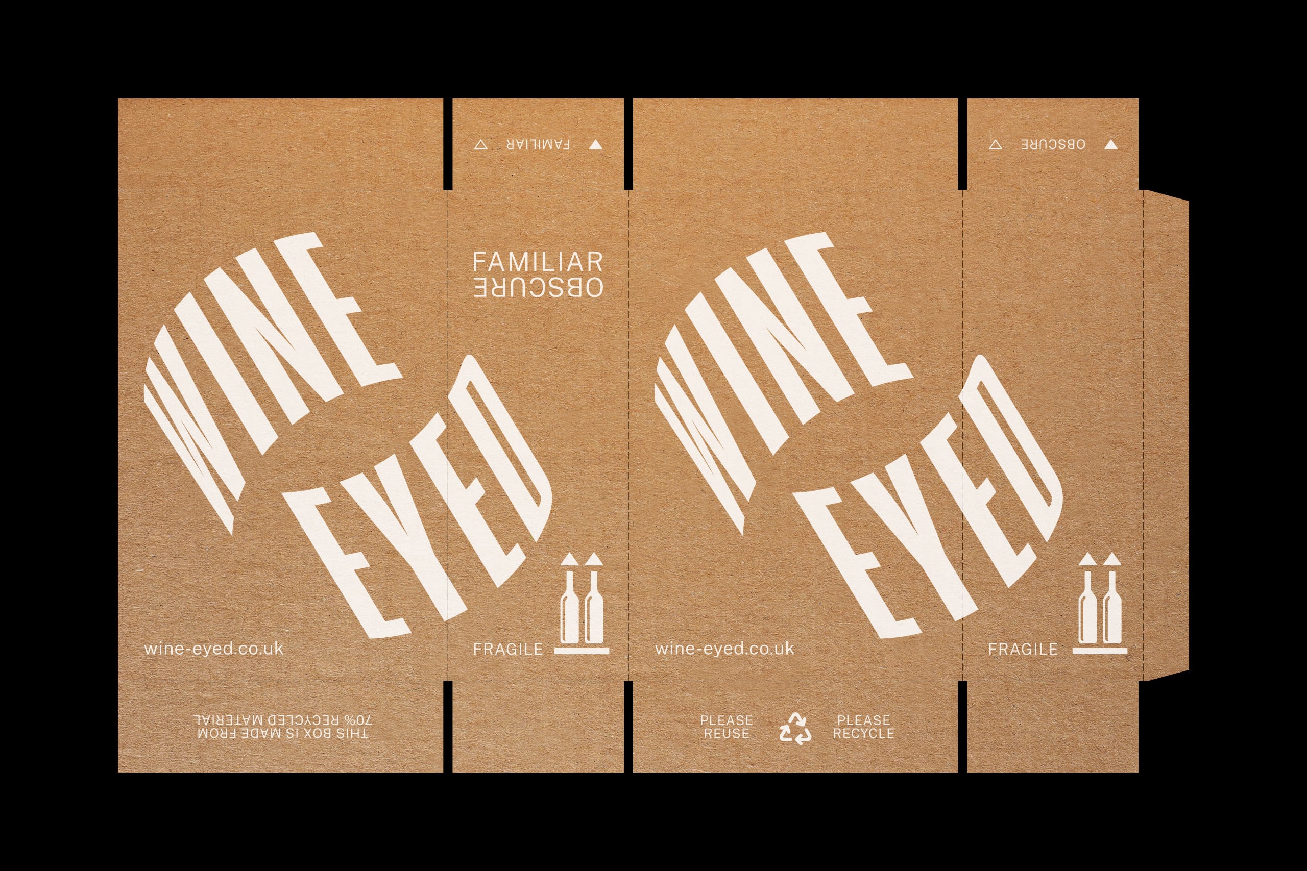 Wine Eyed - Brand identity and launch applications